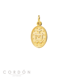 medalla-oro-18k-virgen-de-la-milagrosa-texto-frances-oval-14x10mm