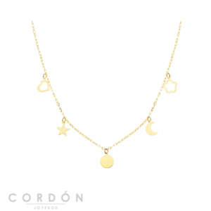 gargantilla-en-oro-motivos-luna-estrella-corazon-chapa-flor