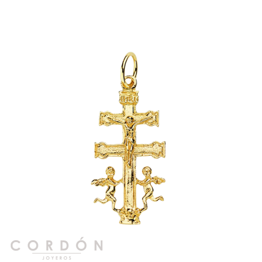 cruz-caravaca-oro-amarillo-18k-14x28mm