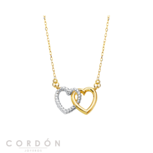 gargantilla-corazones-oro-bicolor-18k