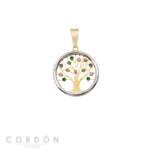 colgante-arbol-de-la-vida-circonitas-multicolor-oro-bicolor-18k