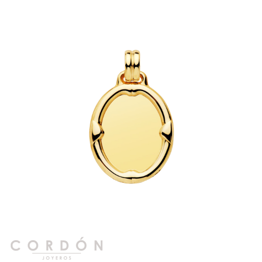 placa-ovalada-con-borde-oro-amarillo-18k