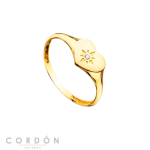 anillo-sello-corazon-circonita-7x9mm -oro-amarillo-18k